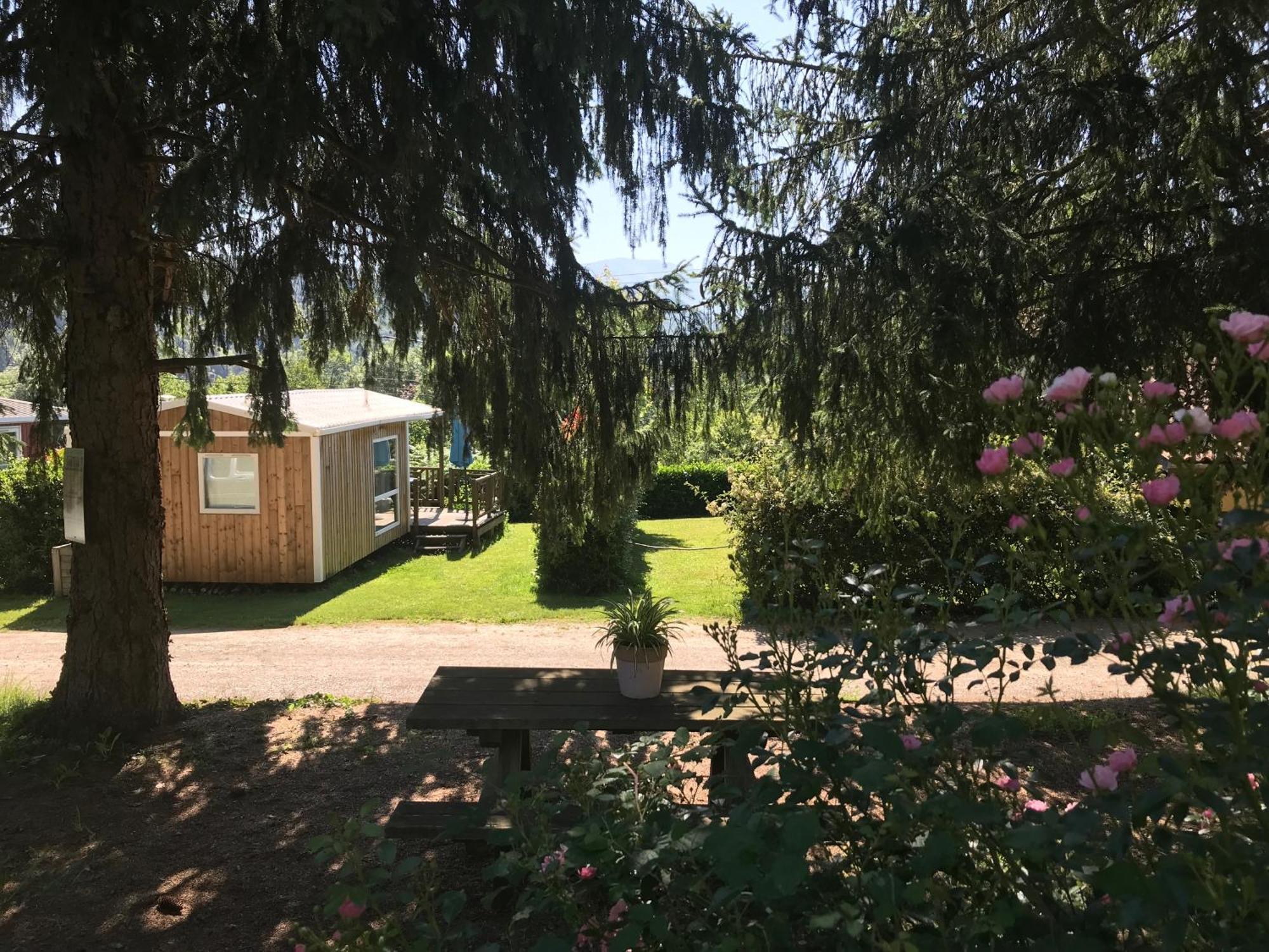 Camping-Gites Au Songe Du Valier Seix Zimmer foto