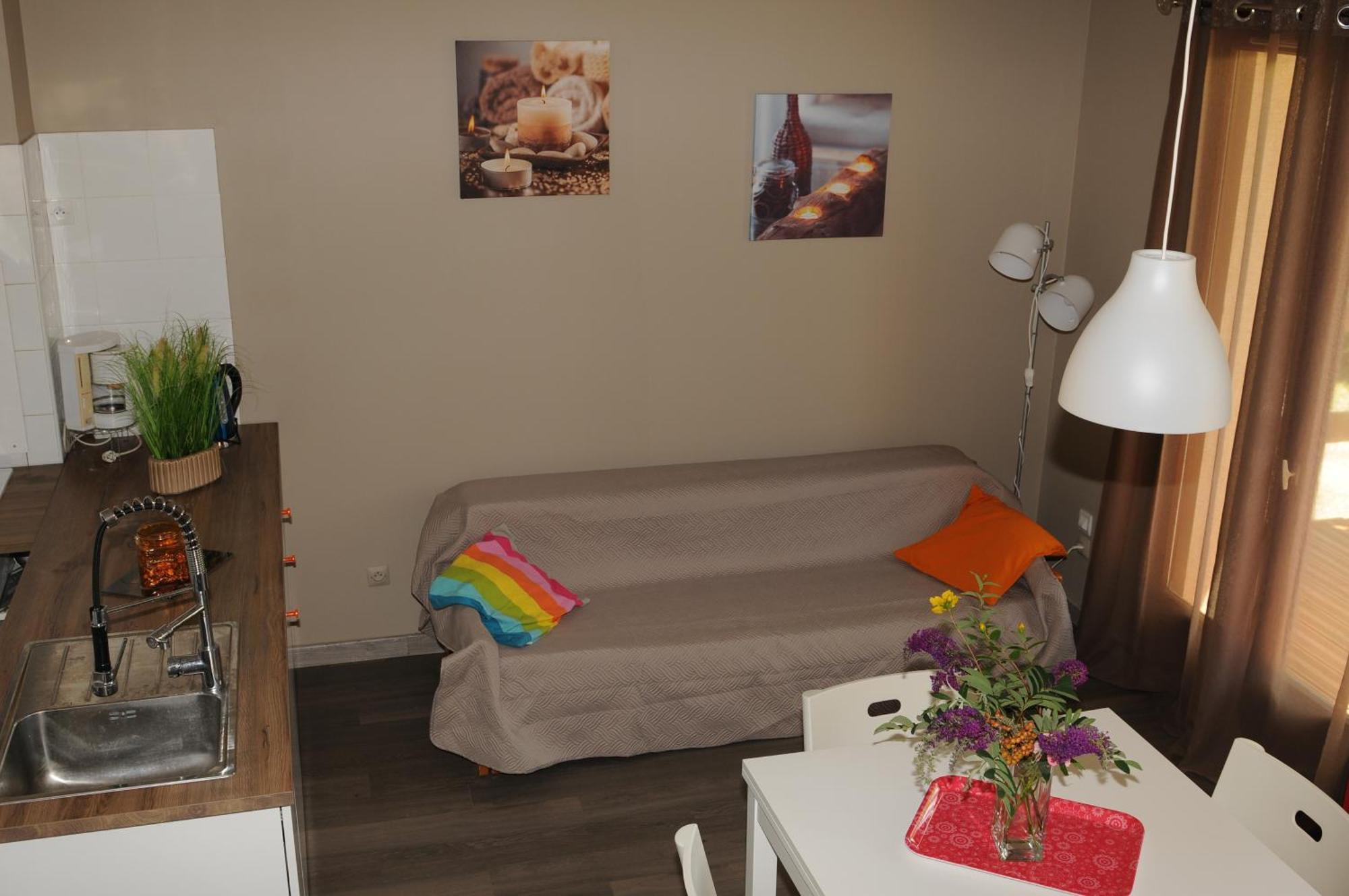 Camping-Gites Au Songe Du Valier Seix Zimmer foto